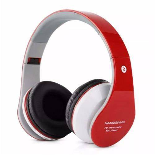 Tamanhos, Medidas e Dimensões do produto Fone Ouvido B01 Headset Sem Fio Fm Sd Card Vermelho Bt