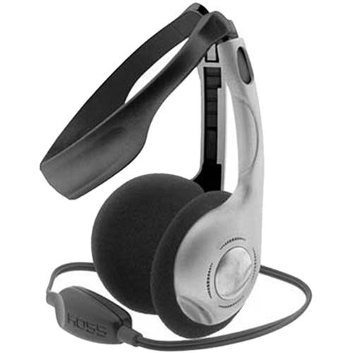 Tamanhos, Medidas e Dimensões do produto Fone de Ouvido Koss KTX 16 Headphone Cinza/Preto Over-ear Controle de Volume