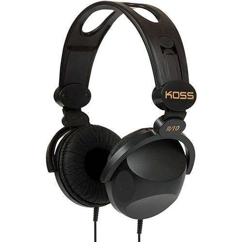 Tamanhos, Medidas e Dimensões do produto Fone de Ouvido Koss R 10 Over-Ear Headphone Preto Haste Ajustável
