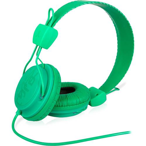 Tamanhos, Medidas e Dimensões do produto Fone de Ouvido Matte Conga Verde, Compatível com IPod, IPhone e MP3 - Wesc
