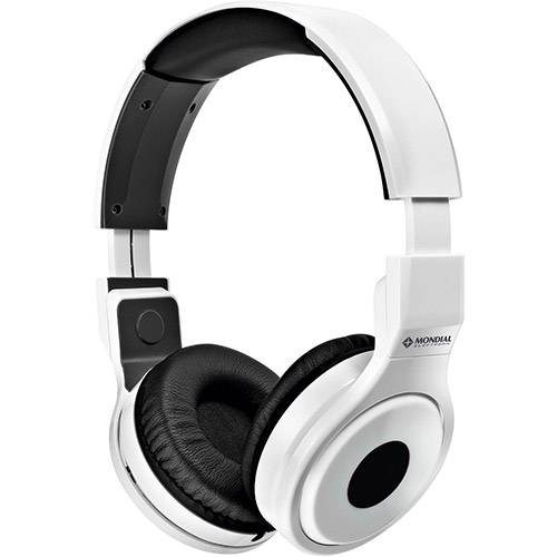 Tamanhos, Medidas e Dimensões do produto Fone de Ouvido Mondial Headphone Branco HP-02