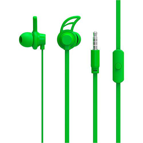Tamanhos, Medidas e Dimensões do produto Fone de Ouvido Multilaser Sport Neon Series Hook Verde