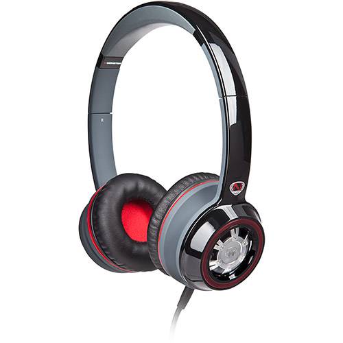 Tamanhos, Medidas e Dimensões do produto Fone de Ouvido Ncredible Ntune On-Ear - Preto e Vermelho - Monster