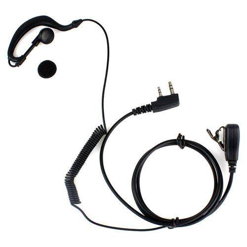 Tamanhos, Medidas e Dimensões do produto Fone de Ouvido para Rádio Ptt Importado com 2 Pinos