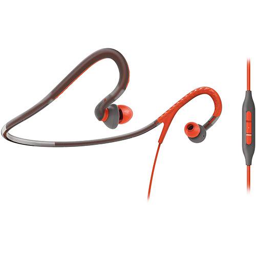 Tamanhos, Medidas e Dimensões do produto Fone de Ouvido Philips Headphone Esportivo Laranja e Cinza SHQ4217/10