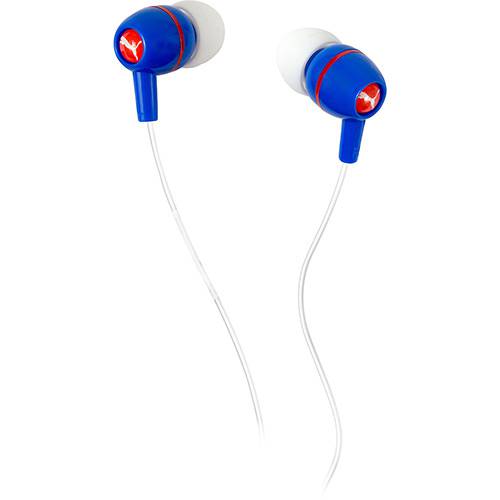 Tamanhos, Medidas e Dimensões do produto Fone de Ouvido Puma The Alliance Navy PUF002 Intra Auricular Burd Azul e Branco