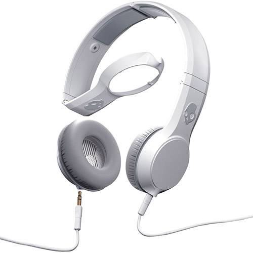 Tamanhos, Medidas e Dimensões do produto Fone de Ouvido Skullcandy Cassete Headphone 100mWatts Branco
