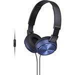 Tamanhos, Medidas e Dimensões do produto Fone de Ouvido Sony MDR-ZX310AP/LQCE7 Headphone Azul
