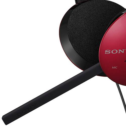 Tamanhos, Medidas e Dimensões do produto Fone de Ouvido Vermelho DR 320 - Sony