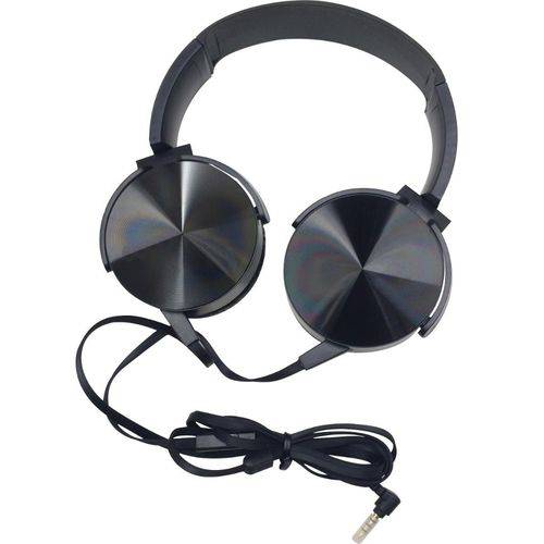 Tamanhos, Medidas e Dimensões do produto Fone Ouvido Headphone Dobrável Microfone Dc F280 Preto