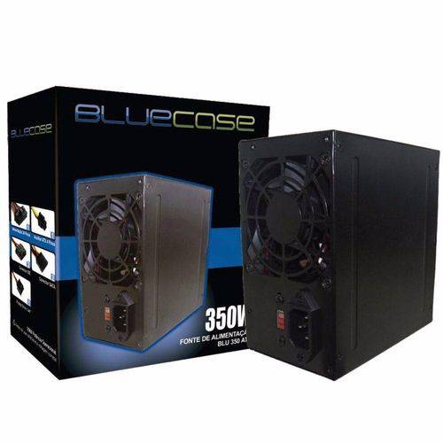 Tamanhos, Medidas e Dimensões do produto Fonte BlueCase Blu 350-K Atx - 350W Preta