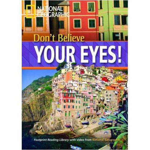 Tamanhos, Medidas e Dimensões do produto Footprint Reading Library - Level 1 800 A2 - Don't Believe Your Eyes! - DVD