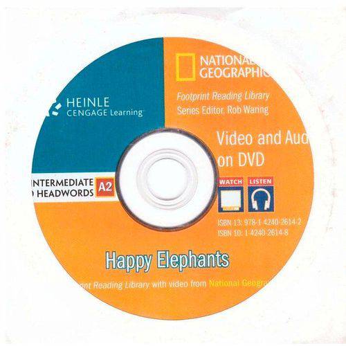 Tamanhos, Medidas e Dimensões do produto Footprint Reading Library - Level 1 800 A2 - Happy Elephants - DVD