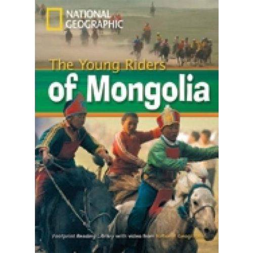 Tamanhos, Medidas e Dimensões do produto Footprint Reading Library - Level 1 800 A2 - The Young Riders Of Mongolia - British English + Mu