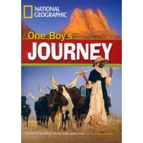 Tamanhos, Medidas e Dimensões do produto Footprint Reading Library - Level 3 1300 B1 - One Boy's Journey - British English + Multirom