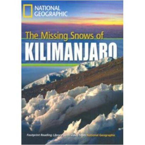 Tamanhos, Medidas e Dimensões do produto Footprint Reading Library - Level 3 1300 B1 - The Missing Snows Of Kilimanjaro - British English -