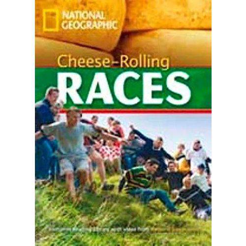 Tamanhos, Medidas e Dimensões do produto Footprint Reading Library - Level 2 1000 A2 - Cheese-rolling Races - British English + Multirom