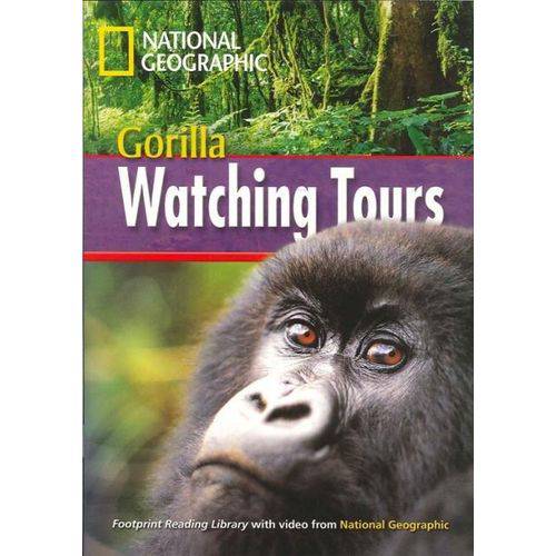 Tamanhos, Medidas e Dimensões do produto Footprint Reading Library - Level 2 1000 A2 - Gorilla Watching Tours - British English + Multirom