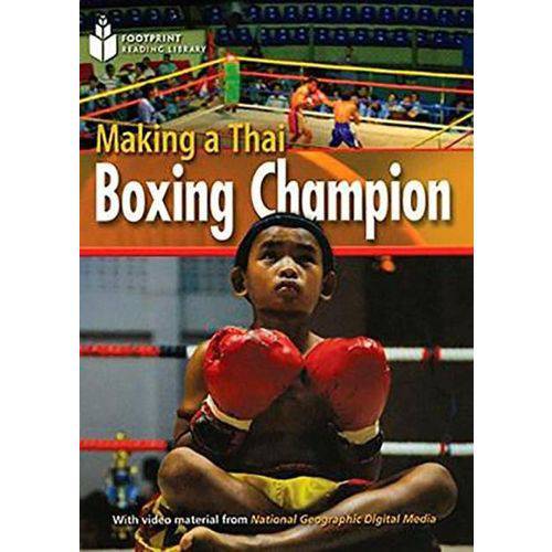 Tamanhos, Medidas e Dimensões do produto Footprint Reading Library - Level 2 1000 A2 - Making a Thai Boxing Champion - American English + M