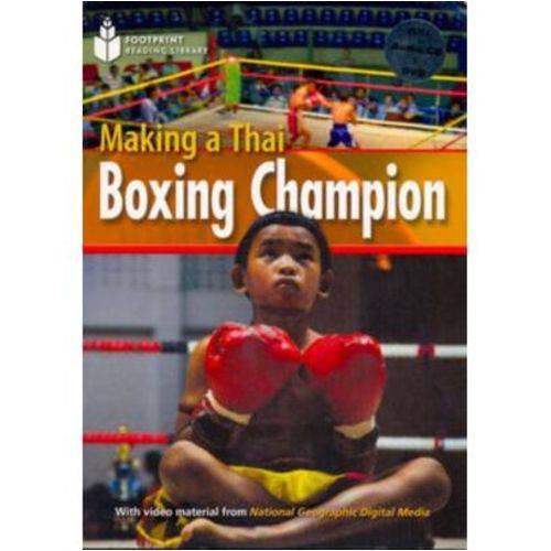 Tamanhos, Medidas e Dimensões do produto Footprint Reading Library - Level 2 1000 A2 - Making a Thai Boxing Champion - British English + Mu