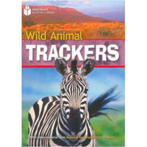 Tamanhos, Medidas e Dimensões do produto Footprint Reading Library - Level 2 1000 A2 - Wild Animal Trackers - British English + Multirom