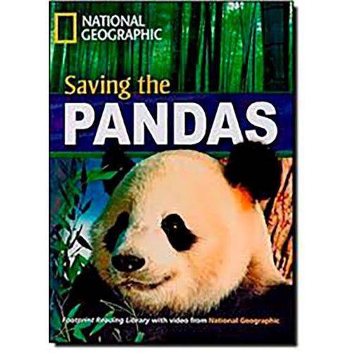 Tamanhos, Medidas e Dimensões do produto Footprint Reading Library - Level 4 1600 B1 - Saving The Pandas - American English + Multirom