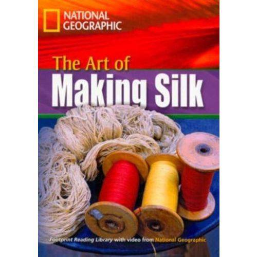 Tamanhos, Medidas e Dimensões do produto Footprint Reading Library - Level 4 1600 B1 - The Art Of Making Silk - American English + Multirom