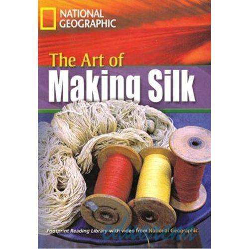 Tamanhos, Medidas e Dimensões do produto Footprint Reading Library - Level 4 1600 B1 - The Art Of Making Silk - British English + Multirom