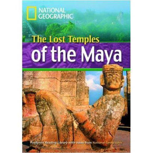 Tamanhos, Medidas e Dimensões do produto Footprint Reading Library - Level 4 1600 B1 - The Lost Temples Of The Maya - American English + Mul