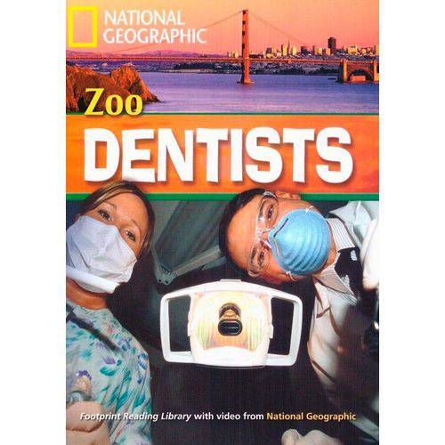 Tamanhos, Medidas e Dimensões do produto Footprint Reading Library - Level 4 1600 B1 - Zoo Dentists - American English + Multirom