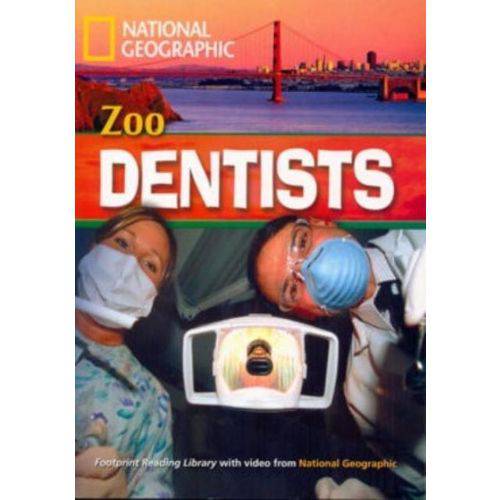 Tamanhos, Medidas e Dimensões do produto Footprint Reading Library - Level 4 1600 B1 - Zoo Dentists - British English + Multirom