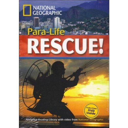Tamanhos, Medidas e Dimensões do produto Footprint Reading Library - Level 5 1900 B2 - Para-life Rescue! - American English + Multirom