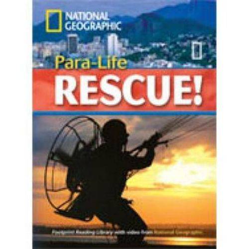 Tamanhos, Medidas e Dimensões do produto Footprint Reading Library - Level 5 1900 B2 - Para-life Rescue! - British English + Multirom