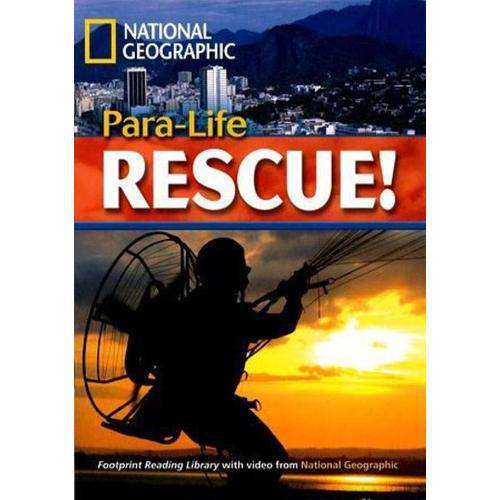 Tamanhos, Medidas e Dimensões do produto Footprint Reading Library - Level 5 1900 Headwords B2 - Para-Life Rescue! - American English