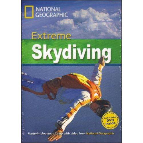 Tamanhos, Medidas e Dimensões do produto Footprint Reading Library - Level 6 2200 B2 - Extreme Skydiving - American English + Multirom