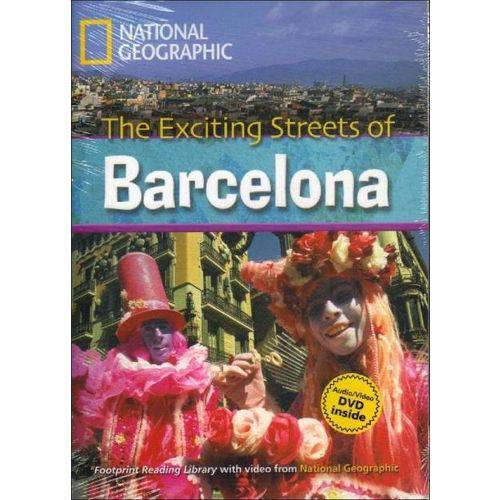 Tamanhos, Medidas e Dimensões do produto Footprint Reading Library - Level 7 2600 C1 - Exciting Streets Of Barcelona - American English + Mu