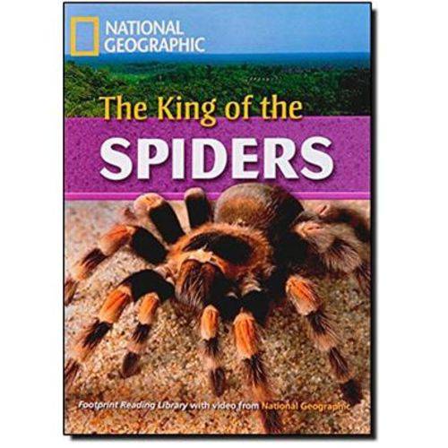 Tamanhos, Medidas e Dimensões do produto Footprint Reading Library - Level 7 2600 C1 - The King Of The Spiders - American English + Multirom