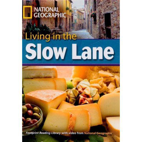 Tamanhos, Medidas e Dimensões do produto Footprint Reading Library - Level 8 3000 C1 - Living In The Slow Lane - British English + Multirom