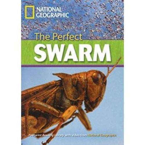 Tamanhos, Medidas e Dimensões do produto Footprint Reading Library - Level 8 3000 C1 - The Perfect Swarm - British English + Multirom