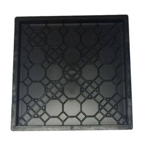 Tamanhos, Medidas e Dimensões do produto Forma Quadrada Decorada Tipo Favo 33X33x2,5Cm para Fabricar Piso - Fp064