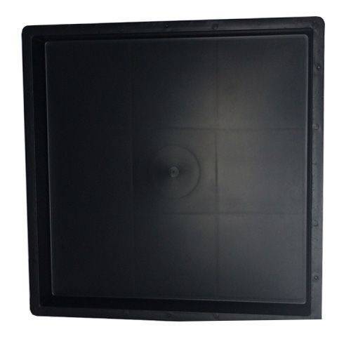 Tamanhos, Medidas e Dimensões do produto Forma Quadrada Lisa para Fabricar Piso 20X20x1,5 Cm - Fp099