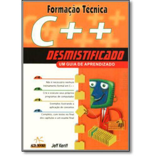 Tamanhos, Medidas e Dimensões do produto Formação Técnica: C++ Desmitificado - um Guia de Aprendizado