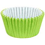 Tamanhos, Medidas e Dimensões do produto Forminha Cupcake Impermeável Colors Verde Limão - 45 Unidades - Regina Festas