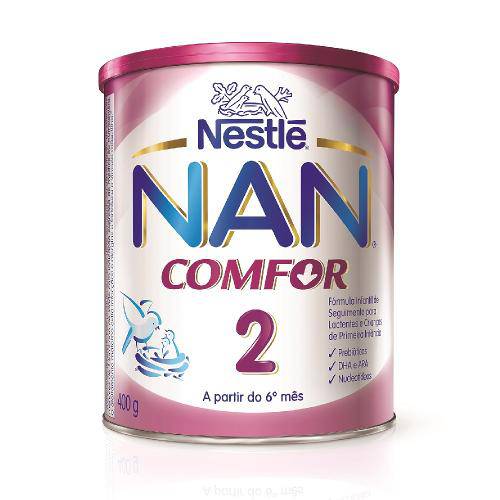 Tamanhos, Medidas e Dimensões do produto Fórmula Infantil Nestlé Nan Comfor 2 400g