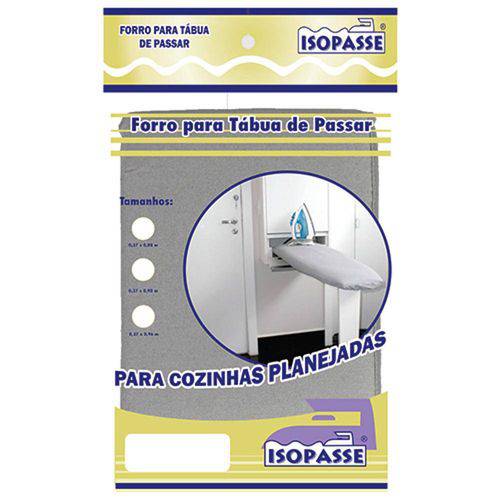 Tamanhos, Medidas e Dimensões do produto Forro para Tábua de Passar com Espuma para Cozinha Planejada