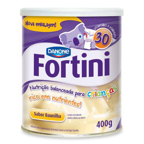 Tamanhos, Medidas e Dimensões do produto Fortini Danone Baunilha 400g