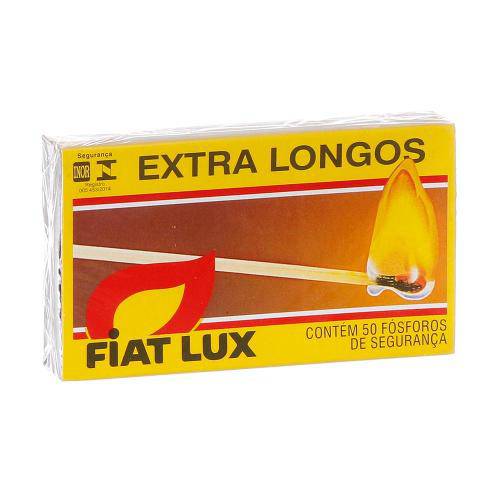 Tamanhos, Medidas e Dimensões do produto Fósforo Extra Longo com 50 Palitos com 9,5cm Fiat Lux