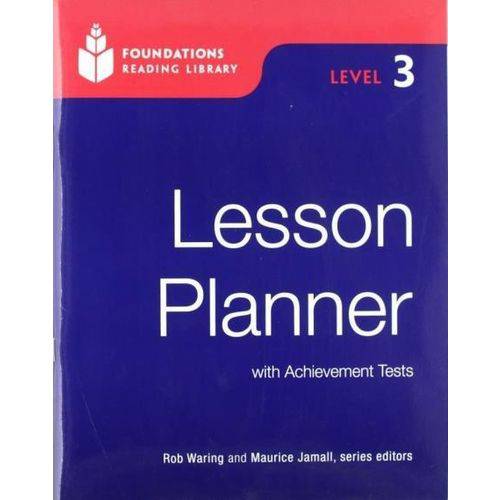 Tamanhos, Medidas e Dimensões do produto Foundations Reading Library Level 3 - Lesson Planner