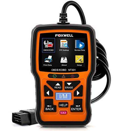 Tamanhos, Medidas e Dimensões do produto Foxwell Nt301 Carro Obd2 Scanner de Código Universal de Luz