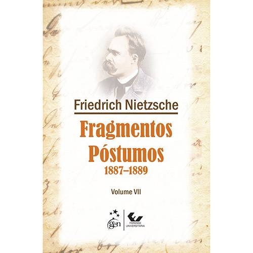 Tamanhos, Medidas e Dimensões do produto Fragmentos Póstumos: 1887 - 1889 - Vol. VII